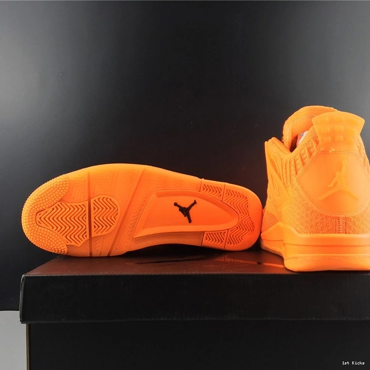4 Flyknit AQ3559-800 Retro Jordan Orange 1015